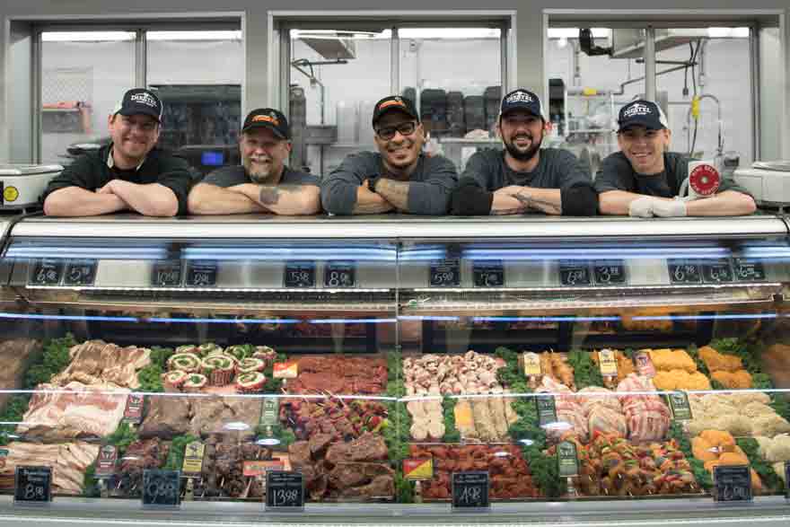 Nugget Markets butcher team