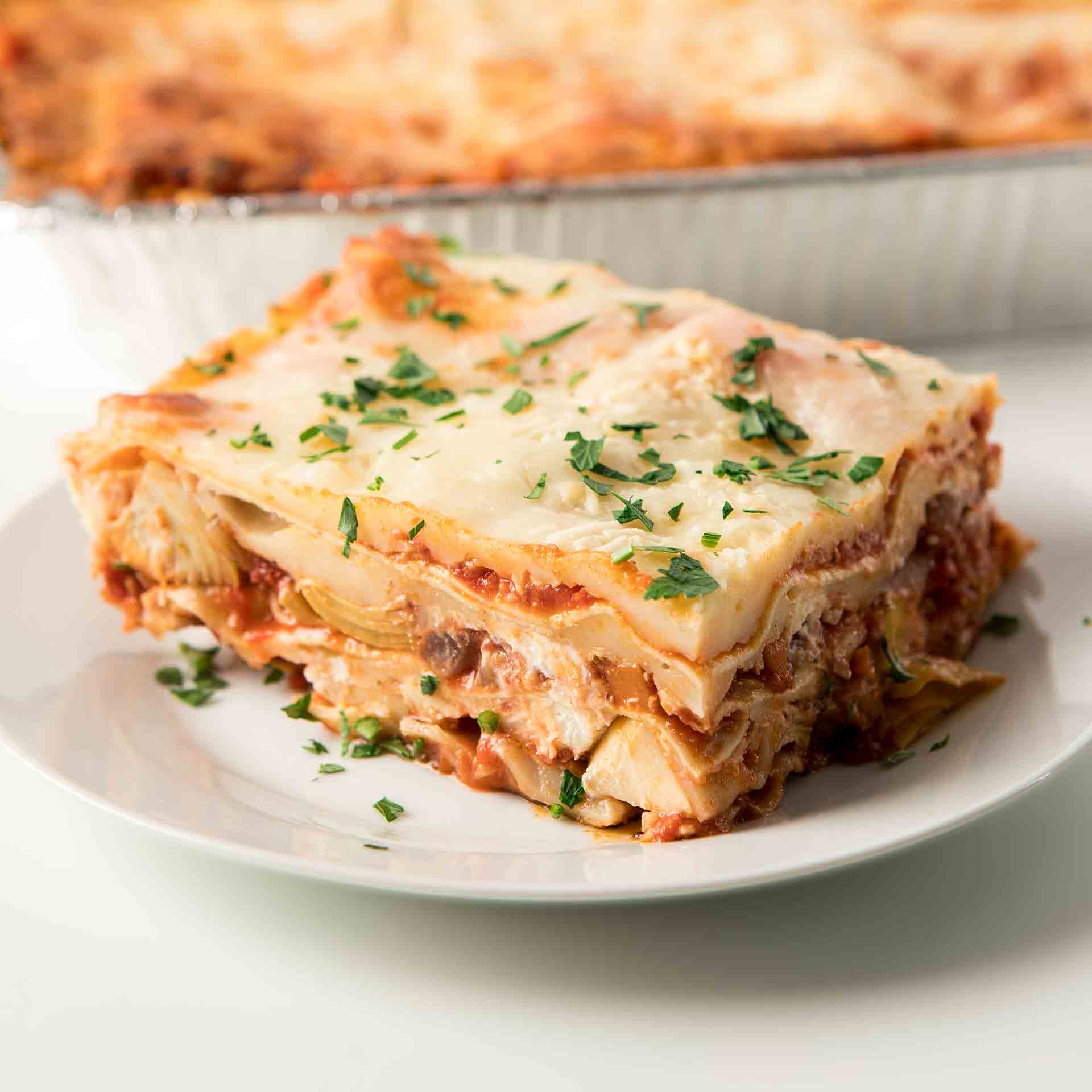 Artichoke Lasagna - HOT