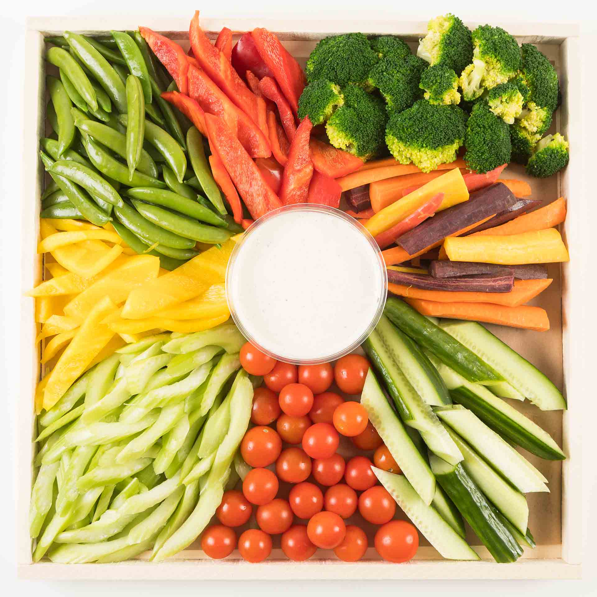 Fresh Vegetable Crudité Platter