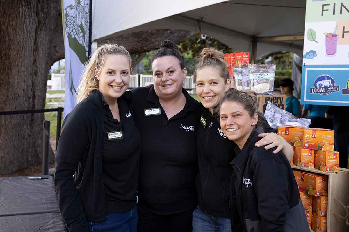 Nugget Markets Associates at a community event