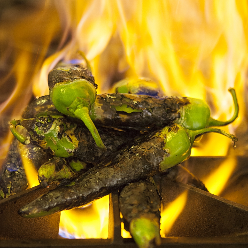 Charring Hatch Chilis